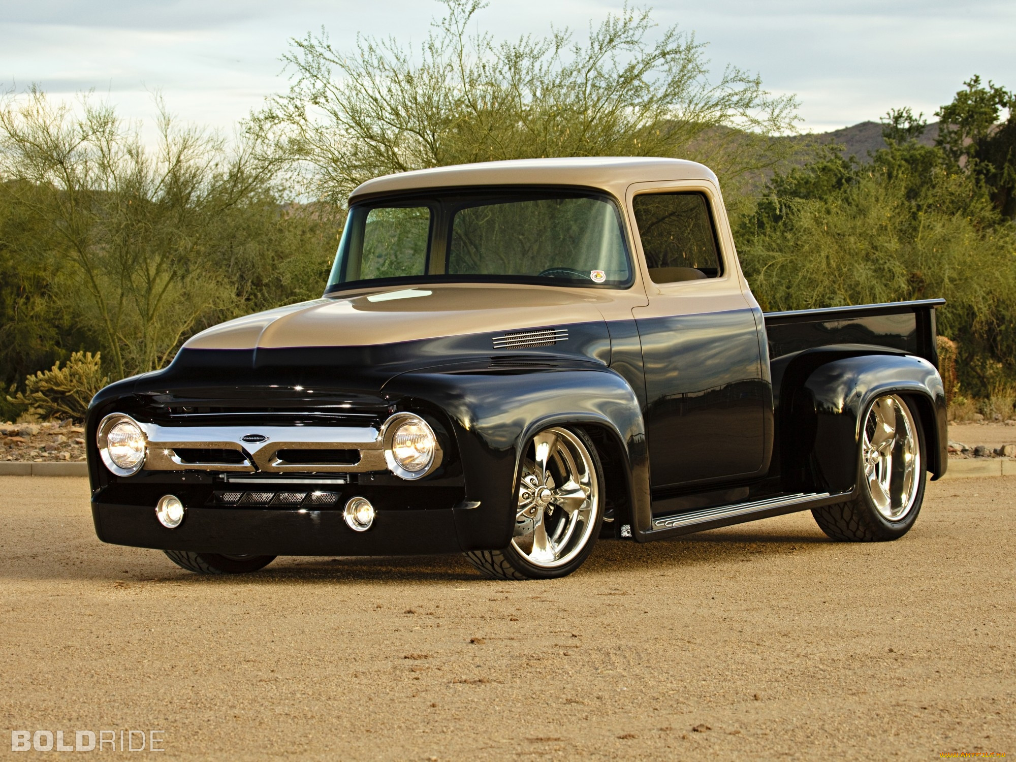 , custom pick-up, ford